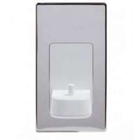 POLISHED CHROME CLIP ON FACE PLATE FOR PV10P (SINGLE TOOTHBRUSH CHARGER)